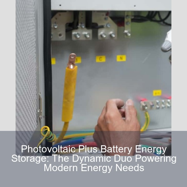 Photovoltaic Plus Battery Energy Storage: The Dynamic Duo Powering Modern Energy Needs